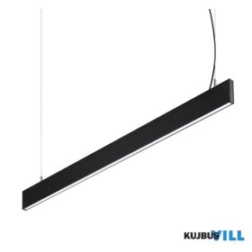   LUX 369020 STEEL SP1 D20 MONO-EMISSION WIDE 4000K NERO Sín rendszer