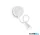 LUX 97183 Fali lámpa FOCUS-1 AP BIANCO