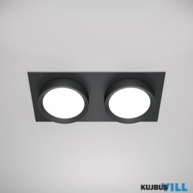 MAYTONI DL086-02-GX53-SQ-B Hoop  Spotlámpa süllyeszthető