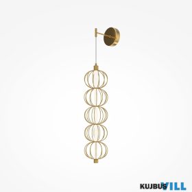 MAYTONI MOD216WL-L10G3K Golden Cage Fali lámpa
