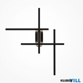 MAYTONI MOD248WL-L24BK Halo  Fali lámpa