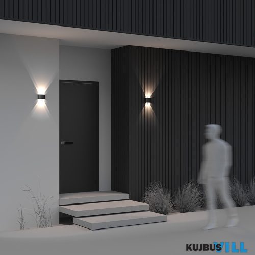 MAYTONI O417WL-L4B3K Strato Fali lámpa kültérre