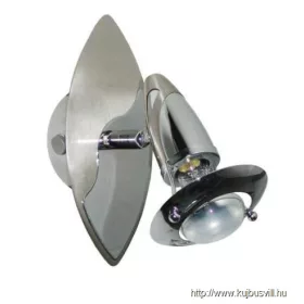 LUXERA 12025 ZEUS spotlámpa/1 R50/40W, króm/matt króm