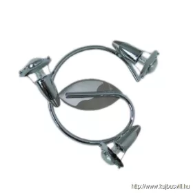   LUXERA 12027 ZEUS spotlámpa/3 R50/40W, króm/matt króm csiga