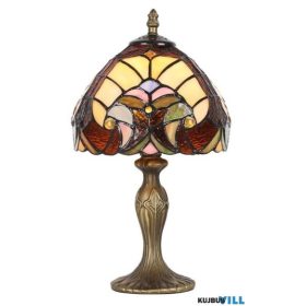 LUXERA 1701 TIFFANY XX asztali lámpa E14/40W Ø20cm ↕36cm