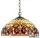 LUXERA 1704 TIFFANY XXI függeszték 2xE27/60W Ø40cm