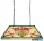 LUXERA 1715 TIFFANY BILLIARD függeszték 3xE27/60W ↔70cm