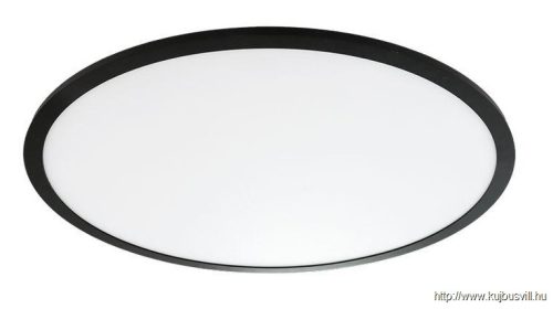 LUXERA 17308 KRATON LED mennyezet lámpa 30W/2400lm 2700-6500K Ø39cm fekete
