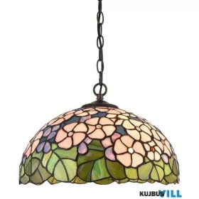 LUXERA 201 TIFFANY XX függeszték 2xE27/60W Ø40cm