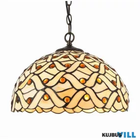 LUXERA 223 TIFFANY XVIII függeszték  2xE27/60W Ø40cm