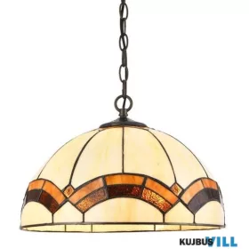 LUXERA 229 TIFFANY XIX függeszték 2xE27/60W Ø40cm