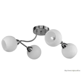   LUXERA 27401 CREDO mennyezet lámpa/4 E14/40W  Ø58cm ↕25cm