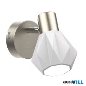 LUXERA 27509 METIS spotlámpa 1xE14/40W matt króm/fehér