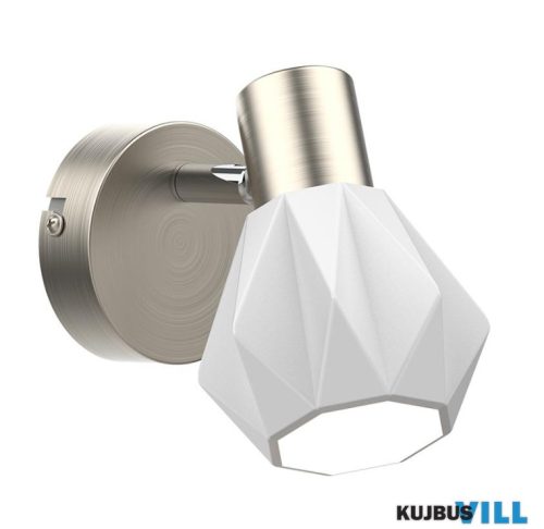 LUXERA 27509 METIS spotlámpa 1xE14/40W matt króm/fehér