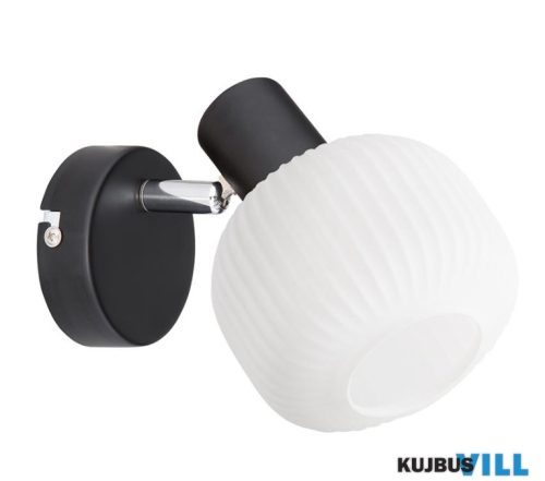 LUXERA 27519 ARYA spotlámpa 1xE14/40W fekete/fehér