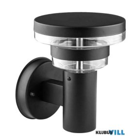   LUXERA 31308 UMERA LED kültéri falikar 9W/820lm 4000K IP44 ↕19,5cm fekete