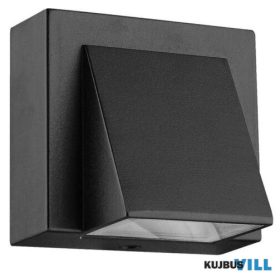   LUXERA 31314 NAUTIC LED kültéri falikar 3W/280lm 4000K IP44 ↕8cm fekete
