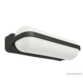  LUXERA 31653 MORY LED kültéri falikar 24W 4000K sötét szürke/fehér
