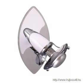 LUXERA 359 ZEUS spotlámpa/1 R50/40, króm/fehér