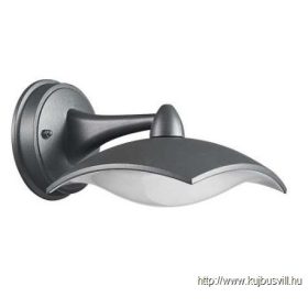   LUXERA 39024 ACAPULCO LED kültéri falikar 8W/600lm 4000K IP44 szürke