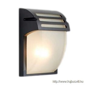 LUXERA 39026 AMALFI kültéri falikar E27/60W IP44 antracit