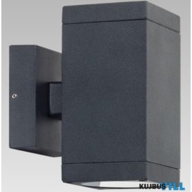   LUXERA 39034 RETO SQ kültéri falikar 2xGU10/35W IP54 fekete