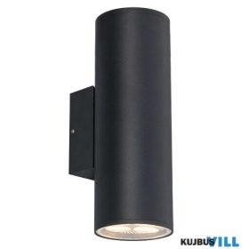 LUXERA 39037 RETO XL kültéri falikar 2xE27/60W IP54 fekete