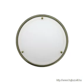   LUXERA 425 NEPTUN mennyezet lámpa E27/60W IP44 Ø30cm matt bronz