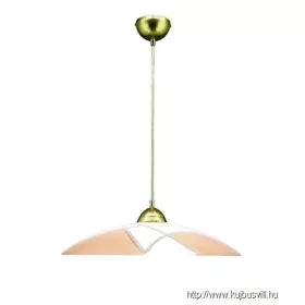 LUXERA 45128 DIAS függeszték E27/60W Ø40cm sárga