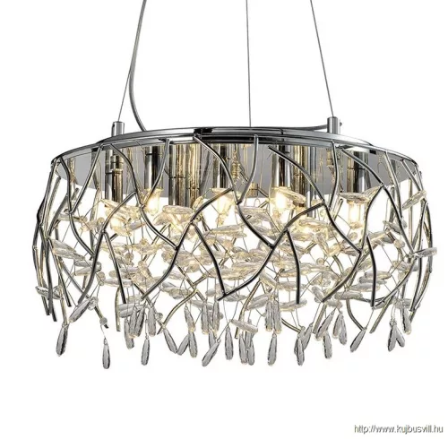 LUXERA 46121 AMATO függeszték 6xG9/7W LED Ø40cm ↕120cm