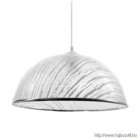   LUXERA 47001K03 LYRA ACRYL függeszték E27/60W Ø36cm fehér