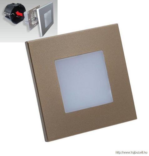 LUXERA 48334 STEP LIGHT LED 1W/60lm 4000K matt arany