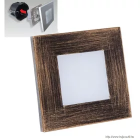 LUXERA 48341 STEP LIGHT LED 1W/60lm 4000K rustic