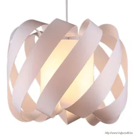   LUXERA 48505 MESH függeszték E27/60W Ø37cm ↕110cm fehér