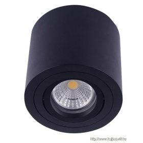 LUXERA 48607 ALMAN 1xGU10/50W Ø8cm ↕8,4cm fekete