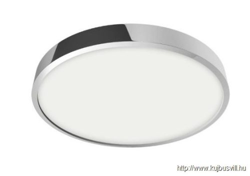 KIFUTÓ LUXERA 49025 LENYS LED lámpatest 12W/1020lm 4000K Ø14cm IP44 króm