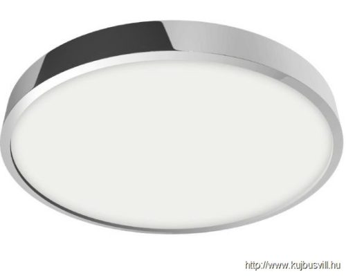 KIFUTÓ LUXERA 49027 LENYS LED lámpatest 24W/2040lm 4000K Ø24cm IP44 króm