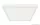 LUXERA 49039/27016 LENYS LED lámpatest 12W/1000lm 4000K 14x14cm IP44 fehér