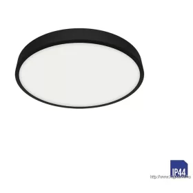   LUXERA 49042/27019 LENYS LED lámpatest 6W/510lm 4000K Ø9cm IP44 fekete