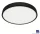 LUXERA 49044/27021 LENYS LED lámpatest 18W/1530lm 4000K Ø19cm IP44 fekete