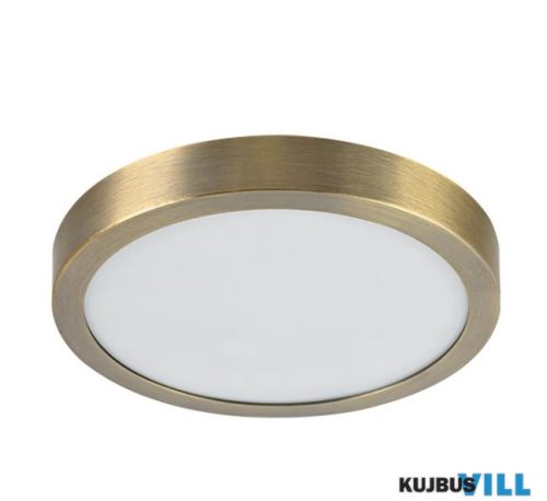 LUXERA 49059 LENYS LED lámpatest 15W/1650lm 4000K  Ø17,5cm IP20 antik réz