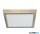 LUXERA 49062 LENYS LED lámpatest 9W/990lm 4000K 12x12cm IP20 antik réz