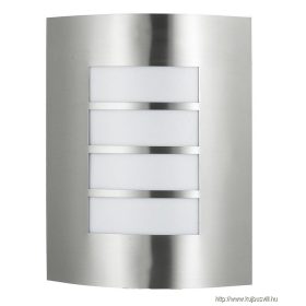 LUXERA 61000 MEMPHIS kültéri falikar E27/60W IP44 inox