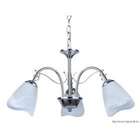 LUXERA 61460 CAMELOT csillár/3 E14/60W Ø53cm ↕64cm