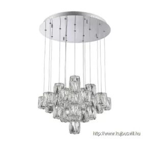 LUXERA 62402 POLAR LED függeszték 90W/7200lm 3000K Ø50cm