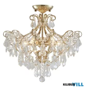 LUXERA 62439 GRANADA mennyezet lámpa 6xE14/40W arany Ø60cm