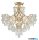 LUXERA 62439 GRANADA mennyezet lámpa 6xE14/40W arany Ø60cm