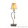LUXERA 64329 OXFORD asztali lámpa E14/40W króm/beige