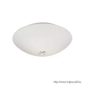   LUXERA 68035 LOX mennyezet lámpa 2xE27/40W Ø33cm IP44 opál/kristály