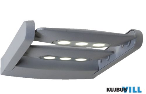 LUXERA 70124 AWAX kültéri falikar 6xLED/3W ezüst